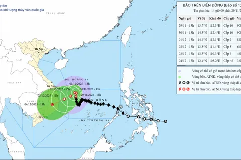 3 tỉnh “cấm biển” trước nguy cơ ảnh hưởng bão số 15