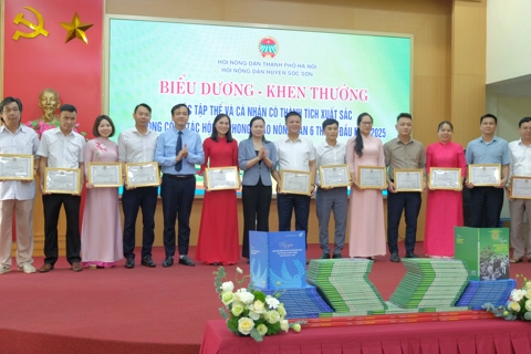 Huyện Sóc Sơn: nhiều kết quả tích cực trong công tác hội nông dân
