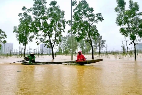 Miền Trung chìm trong mưa lũ