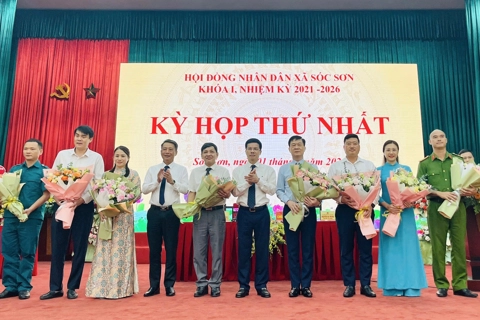 Vận hành thông suốt, hiệu năng, hiệu lực, hiệu quả chính quyền xã Sóc Sơn