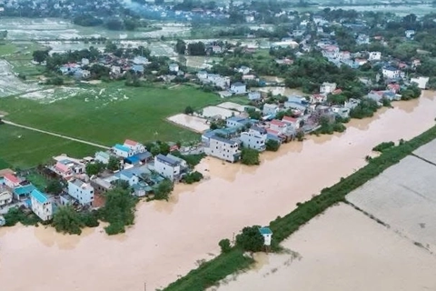 Hà Nội: vùng ven sông Đáy nguy cơ ngập sâu đến 0,5m