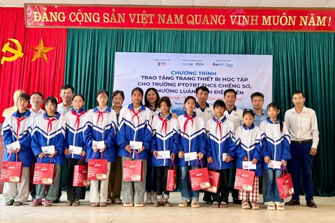 Hành trình lan toả yêu thương đến bản Pá Nậm
