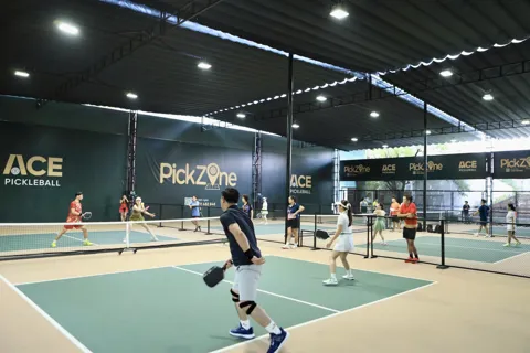 Hàng trăm doanh nhân tranh tài tại Giải Pickleball CEO 1983