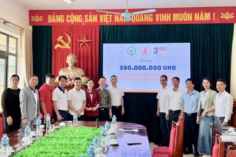 Dựng lại mái ấm cho 4 hộ dân tại Thái Nguyên sau thiên tai