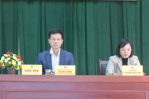 Bí thư xã Sóc Sơn tiếp xúc cử tri 5 tổ dân phố