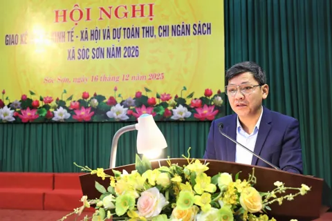 Xã Sóc Sơn phấn đấu thu ngân sách năm 2026 đạt trên 2.460 tỷ đồng