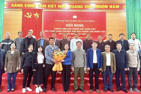 Bầu Trưởng, Phó Ban Thanh tra Nhân dân xã Nội Bài nhiệm kỳ 2025-2028