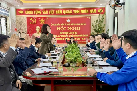 Thống nhất danh sách người ứng cử đại biểu HĐND xã Nội Bài nhiệm kỳ 2026-2031