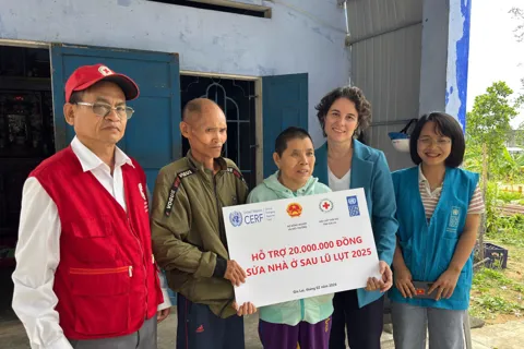 UNDP hỗ trợ tiền mặt và khôi phục nhà ở cho hơn 3.000 hộ dân bị ảnh hưởng thiên tai trước Tết Bính Ngọ 2026