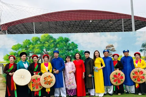 Xã Trung Giã tưng bừng tổ chức các hoạt động văn hoá mừng Xuân Bính Ngọ 2026