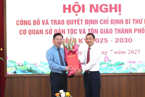 Ông Nguyễn Sỹ Trường được Chỉ định là Bí thư Đảng ủy Sở Dân tộc và Tôn giáo Hà Nội