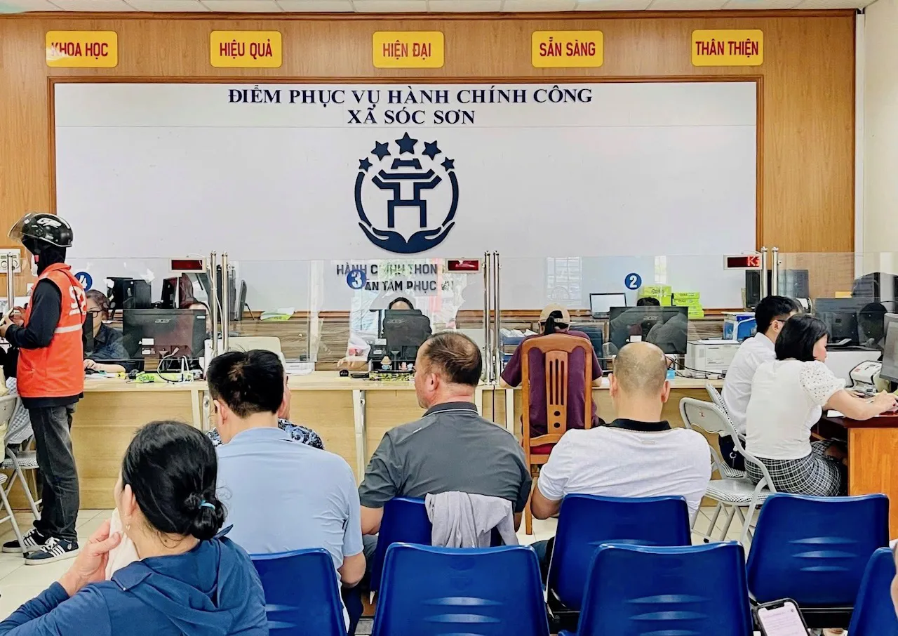 Chính quyền địa phương hai cấp tại xã Sóc Sơn: “thước đo” là sự hài lòng của người dân