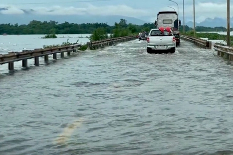 Hà Nội: báo động lũ trên sông Tích, nhiều phường xã lo ngập lụt