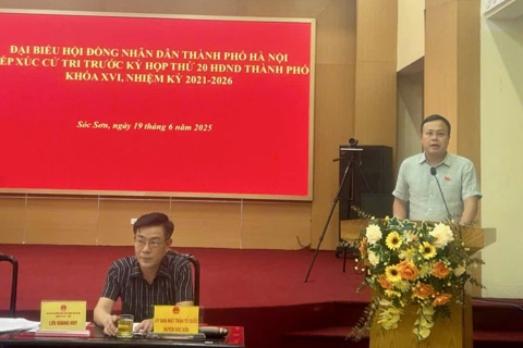 Đường chật hẹp, thường xuyên xảy ra va chạm giao thông, cử tri huyện Sóc Sơn kiến nghị sớm nâng cấp