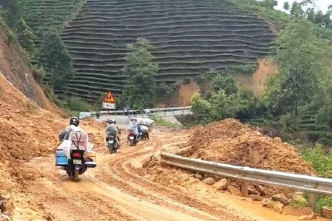 Mưa lớn tiếp diễn tại miền Bắc, 2 người chết và mất tích
