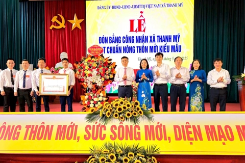 Thị xã Sơn Tây: xây dựng quê hương Thanh Mỹ giàu đẹp, văn minh