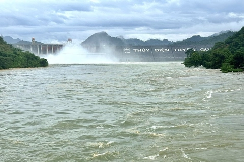 Thuỷ điện Tuyên Quang xả lũ, Hà Nội lưu ý các phường, xã chủ động ứng phó