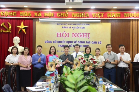 TP Hà Nội: công bố thành lập Trạm Y tế xã Sóc Sơn