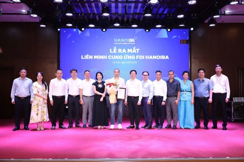 Hội Doanh nghiệp trẻ Hà Nội ra mắt Liên minh Cung ứng FDI