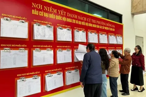 Phường Đống Đa sẵn sàng cho ngày hội bầu cử
