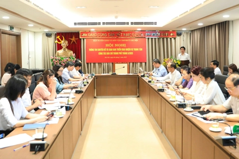 Báo chí Hà Nội đẩy mạnh tuyên truyền về sắp xếp, tinh gọn bộ máy
