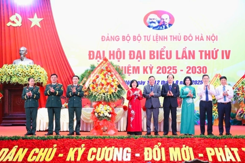 Xây dựng lực lượng vũ trang Thủ đô tiếp tục phát triển toàn diện, vững chắc hơn