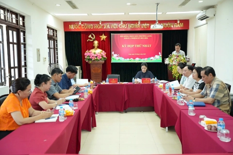 Phường Láng vận hành thử nghiệm chính quyền địa phương mới
