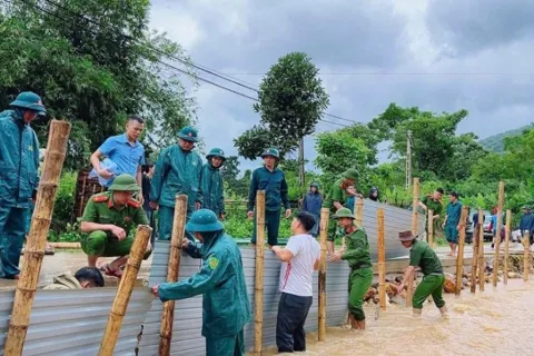 Hà Nội gửi thư thăm hỏi, hỗ trợ 7 tỉnh phía Bắc khắc phục thiệt hại do bão số 10