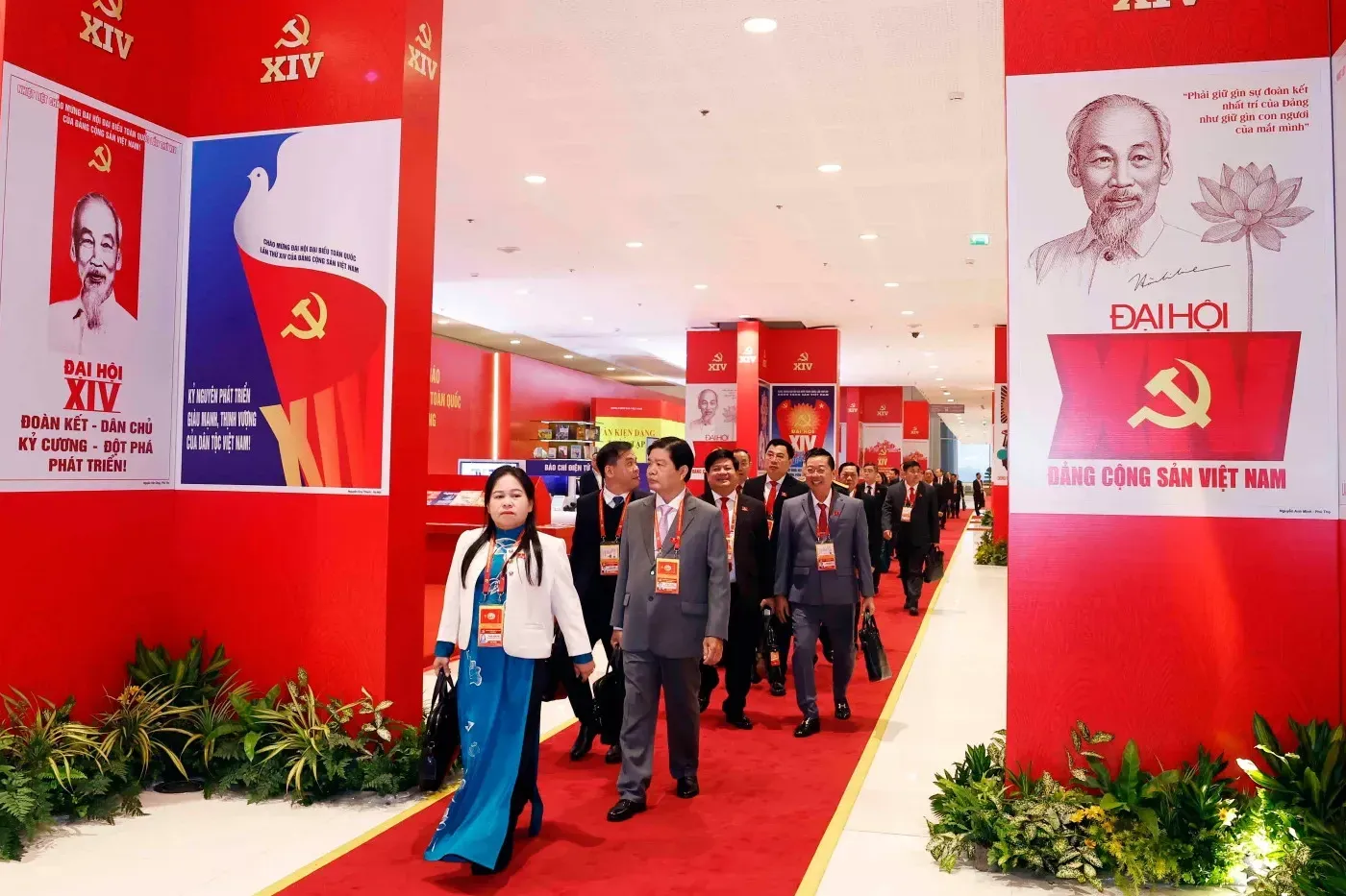 Đại biểu bày tỏ trách nhiệm và những kỳ vọng đối với các quyết sách lớn tại Đại hội XIV của Đảng
