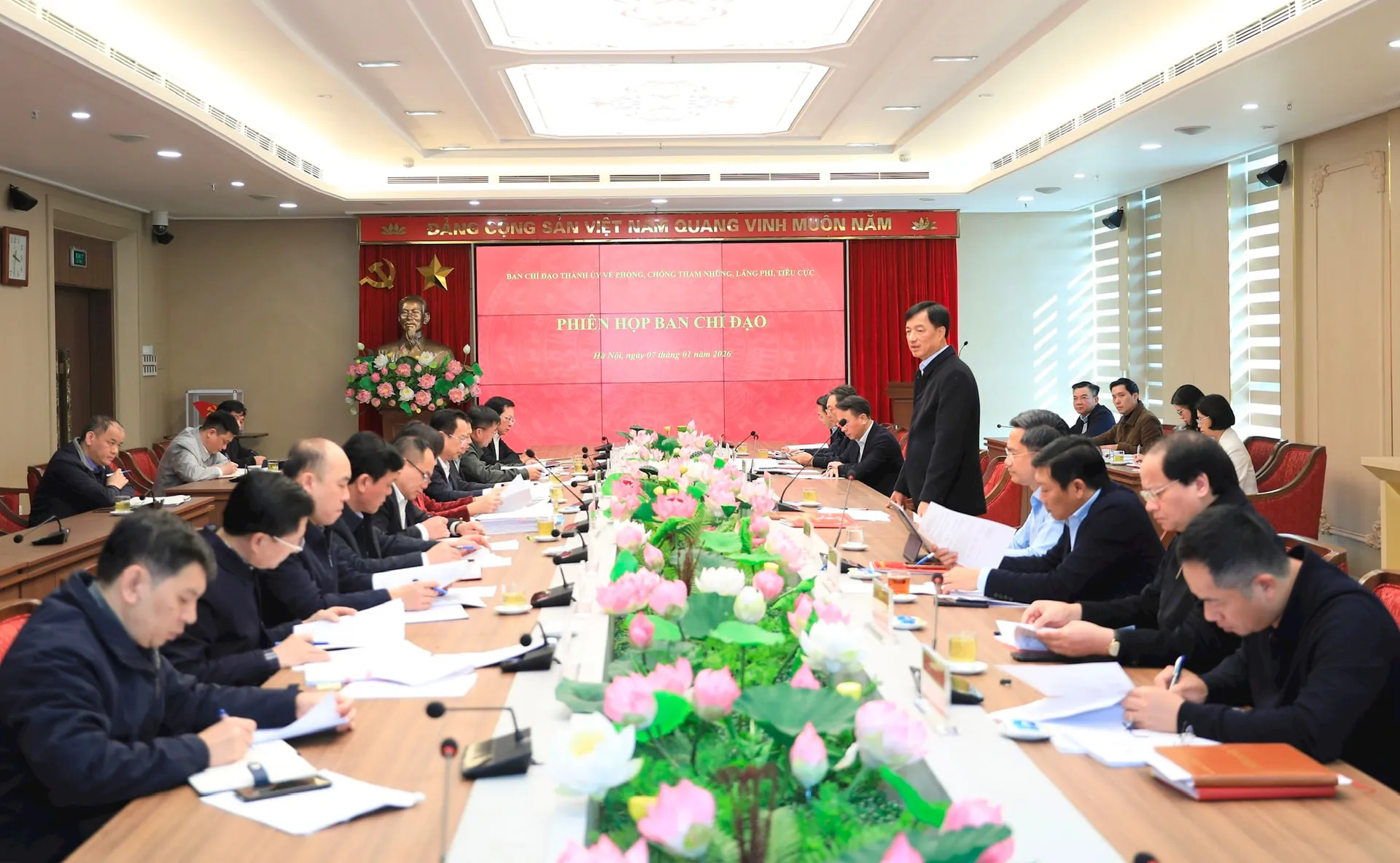 Hà Nội tập trung thực hiện 10 nhóm nhiệm vụ trọng tâm về phòng, chống tham nhũng