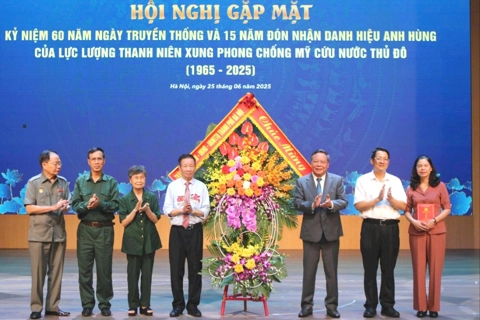 Hà Nội gặp mặt gần 450 cựu thanh niên xung phong chống Mỹ cứu nước