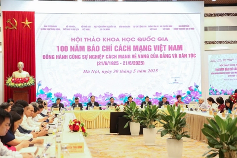 100 năm Báo chí cách mạng Việt Nam đồng hành cùng sự nghiệp vẻ vang của Đảng và dân tộc
