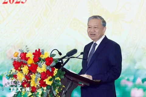 Toàn văn phát biểu của Tổng Bí thư Tô Lâm tại Hội nghị toàn quốc tổng kết công tác tuyên giáo và dân vận năm 2025