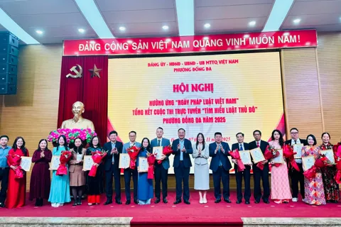 Phường Đống Đa đẩy mạnh tuyên truyền, đưa Luật Thủ đô vào cuộc sống