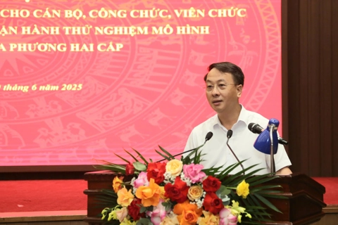 Hà Nội: bảo đảm đồng bộ trong tổ chức vận hành chính quyền địa phương 2 cấp