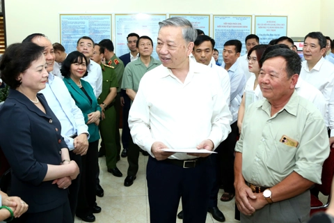 Tổng Bí thư Tô Lâm: bộ máy chính quyền cấp xã phải phát huy hiệu quả mô hình mới, giải quyết nhanh nhất, tốt nhất các vấn đề từ thực tiễn