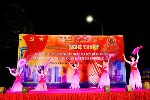 Đặc sắc chương trình nghệ thuật chào mừng vận hành chính quyền địa phương hai cấp