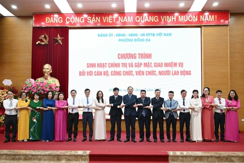 Phường Đống Đa: tư duy mới, hành động mới vì người dân phục vụ
