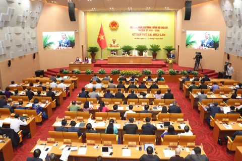 Ảnh: Khai mạc Kỳ họp thứ 25 HĐND Thành phố Hà Nội