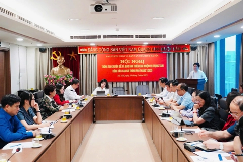 Báo chí đồng hành trong việc hiện thực hóa khát vọng phát triển Thủ đô
