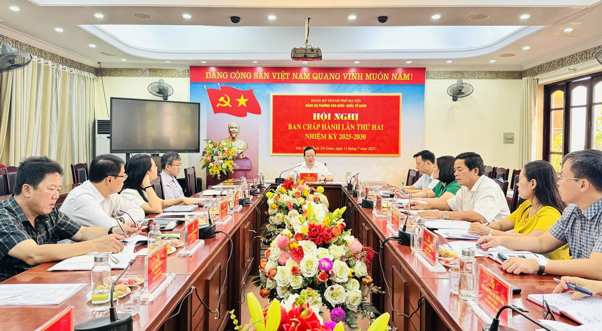 Phường Văn Miếu – Quốc Tử Giám thông qua việc nâng cấp 13 chi bộ Đảng