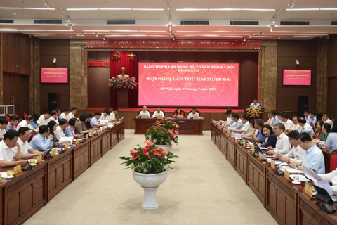 Hà Nội thông qua phương hướng nhân sự Đại hội Đảng bộ TP Hà Nội lần thứ XVIII