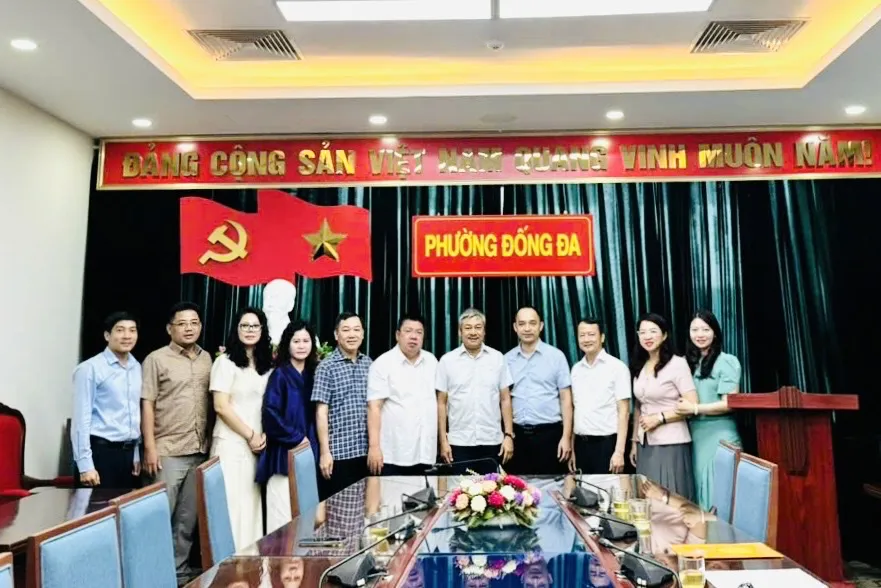 Sở Tài chính hỗ trợ cán bộ chuyên môn cho phường Đống Đa
