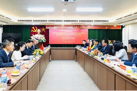 Thúc đẩy hợp tác, trao đổi kinh nghiệm về công tác kiểm tra, giám sát giữa Thành phố Hà Nội – tỉnh Hải Nam (Trung Quốc)