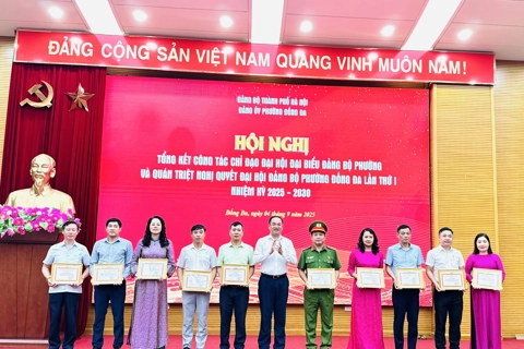 Phường Đống Đa tổng kết công tác chỉ đạo Đại hội Đảng bộ phường lần thứ I
