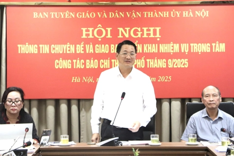 Báo chí Thủ đô tập trung tuyên truyền toàn diện Đại hội XVIII Đảng bộ Thành phố