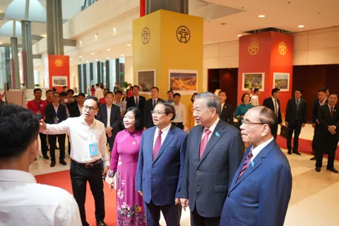 Khai mạc trọng thể Đại hội đại biểu Đảng bộ Thành phố Hà Nội lần thứ XVIII, nhiệm kỳ 2025 - 2030
