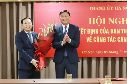 Ông Phùng Xuân Dương được điều động làm Phó Trưởng Ban Nội chính Thành ủy Hà Nội