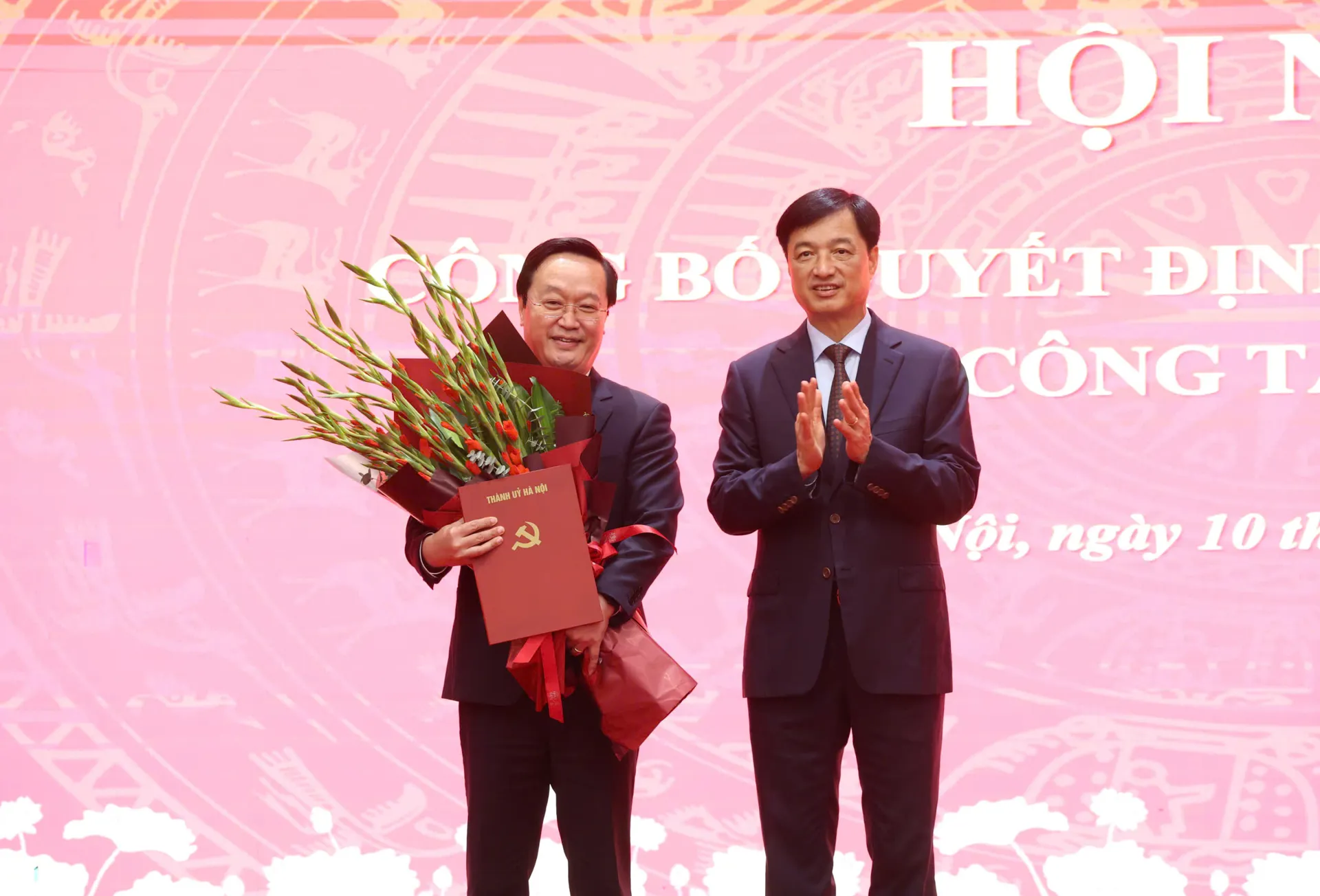 Đồng chí Nguyễn Đức Trung được điều động, chỉ định giữ chức Phó Bí thư Thành ủy Hà Nội