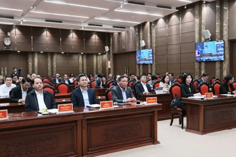 Hà Nội: hơn 10.000 người tham dự triển khai công tác bầu cử đại biểu Quốc hội, HĐND các cấp
